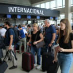 Preparando as malas e os papéis na rota direta de Salvador para a América